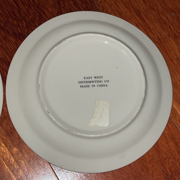 Vintage royal seasons stoneware winter snowman plates set of 4 - Picture 14 of 14